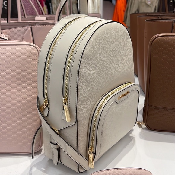 Michael Kors Jaycee Medium Logo Backpack
Light Cream - Picture 15 of 16